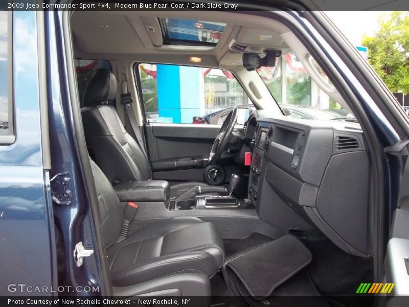 Modern Blue Pearl Coat / Dark Slate Gray 2009 Jeep Commander Sport 4x4