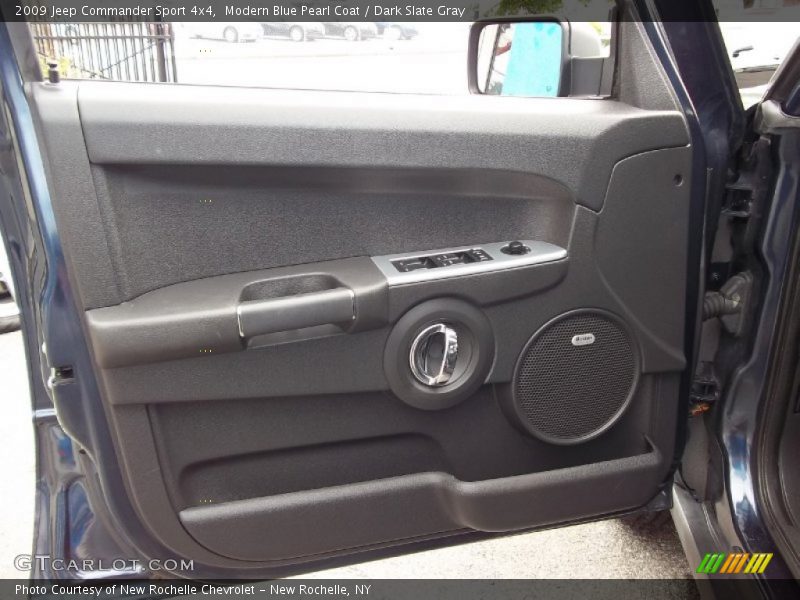 Modern Blue Pearl Coat / Dark Slate Gray 2009 Jeep Commander Sport 4x4