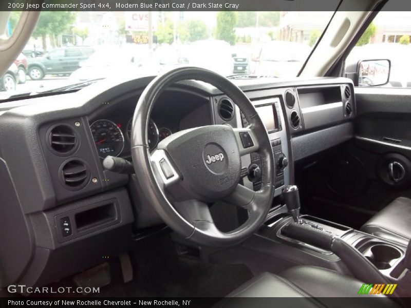 Modern Blue Pearl Coat / Dark Slate Gray 2009 Jeep Commander Sport 4x4