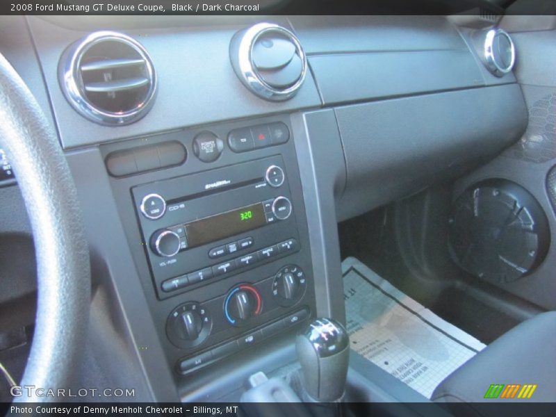 Black / Dark Charcoal 2008 Ford Mustang GT Deluxe Coupe