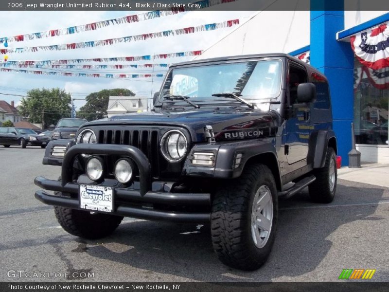 Black / Dark Slate Gray 2006 Jeep Wrangler Unlimited Rubicon 4x4