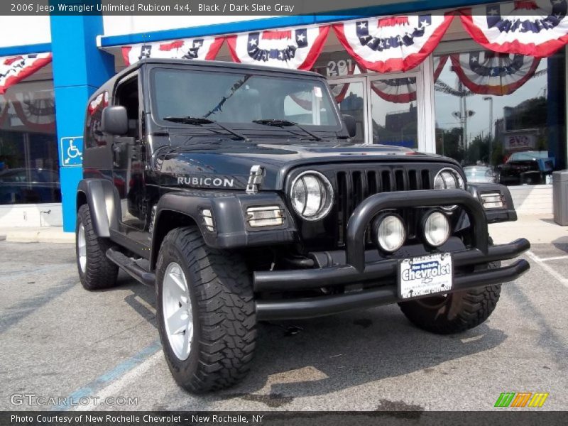 Black / Dark Slate Gray 2006 Jeep Wrangler Unlimited Rubicon 4x4