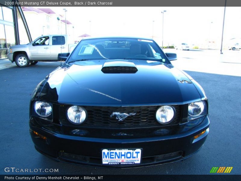 Black / Dark Charcoal 2008 Ford Mustang GT Deluxe Coupe