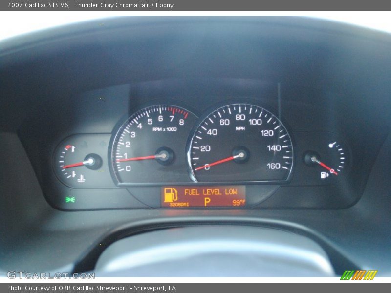 Thunder Gray ChromaFlair / Ebony 2007 Cadillac STS V6