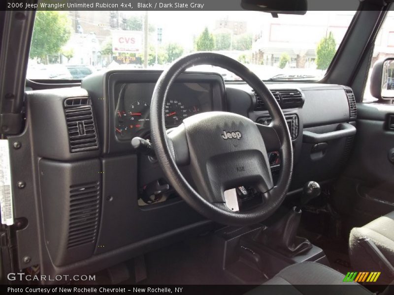 Black / Dark Slate Gray 2006 Jeep Wrangler Unlimited Rubicon 4x4