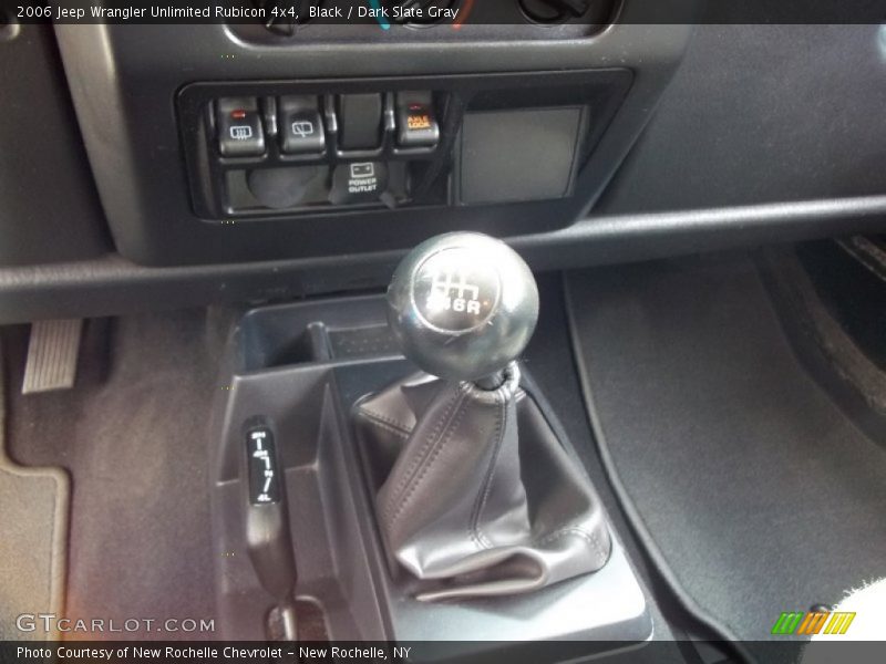  2006 Wrangler Unlimited Rubicon 4x4 6 Speed Manual Shifter