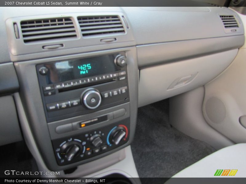 Summit White / Gray 2007 Chevrolet Cobalt LS Sedan