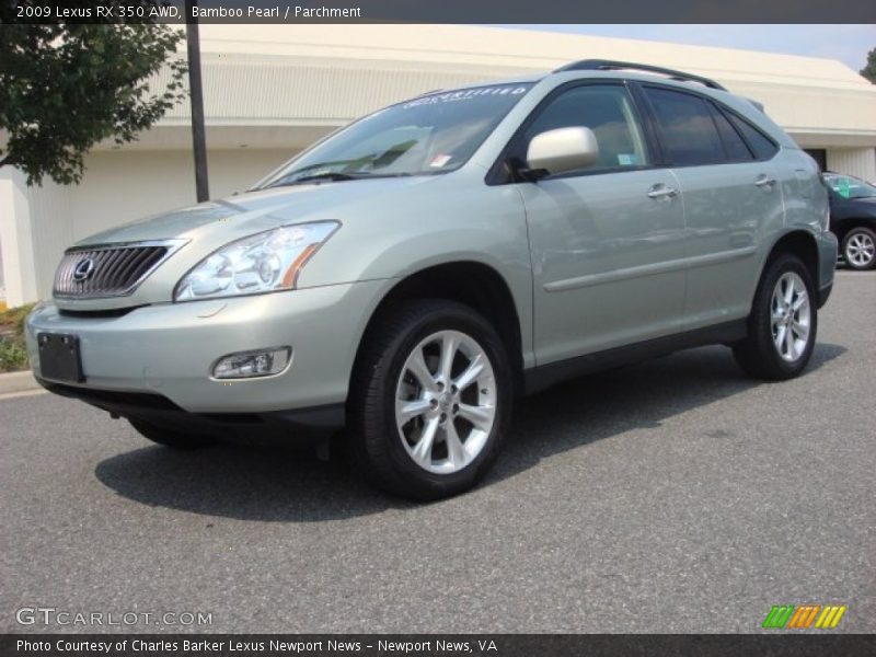 Bamboo Pearl / Parchment 2009 Lexus RX 350 AWD