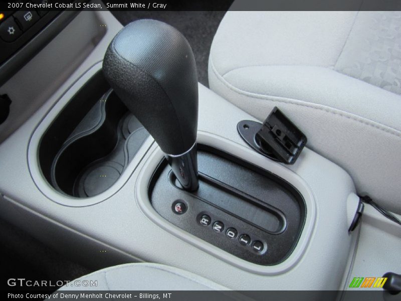 Summit White / Gray 2007 Chevrolet Cobalt LS Sedan