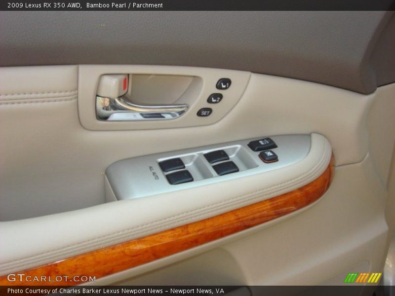 Bamboo Pearl / Parchment 2009 Lexus RX 350 AWD