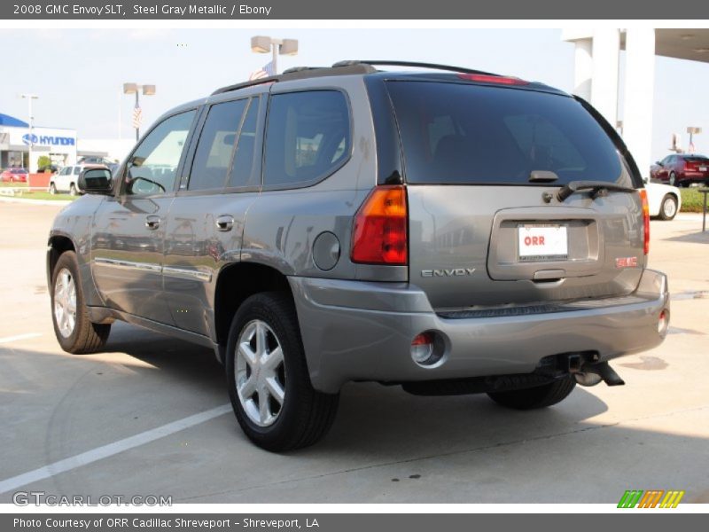 Steel Gray Metallic / Ebony 2008 GMC Envoy SLT