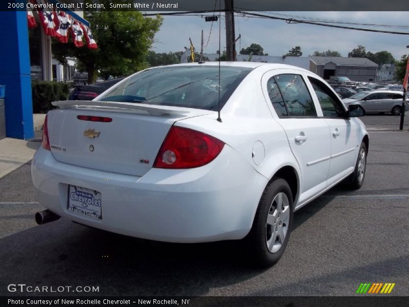 Summit White / Neutral 2008 Chevrolet Cobalt LT Sedan