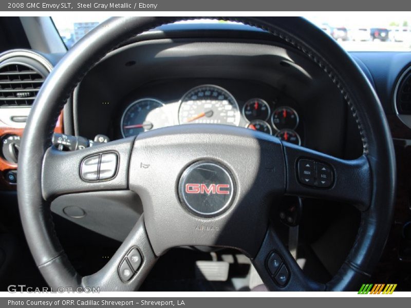 Steel Gray Metallic / Ebony 2008 GMC Envoy SLT