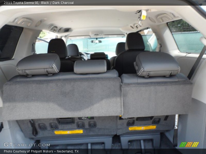 Black / Dark Charcoal 2011 Toyota Sienna SE