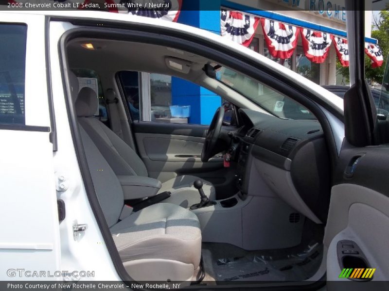 Summit White / Neutral 2008 Chevrolet Cobalt LT Sedan