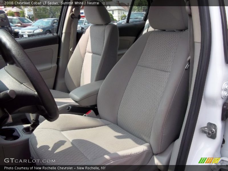 Summit White / Neutral 2008 Chevrolet Cobalt LT Sedan