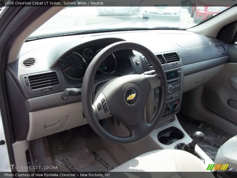 Summit White / Neutral 2008 Chevrolet Cobalt LT Sedan