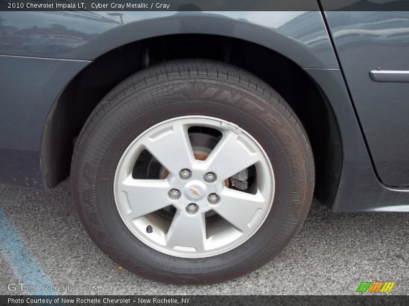 Cyber Gray Metallic / Gray 2010 Chevrolet Impala LT