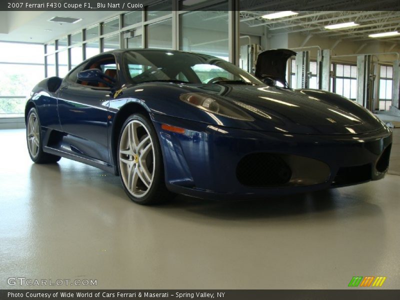 Blu Nart / Cuoio 2007 Ferrari F430 Coupe F1