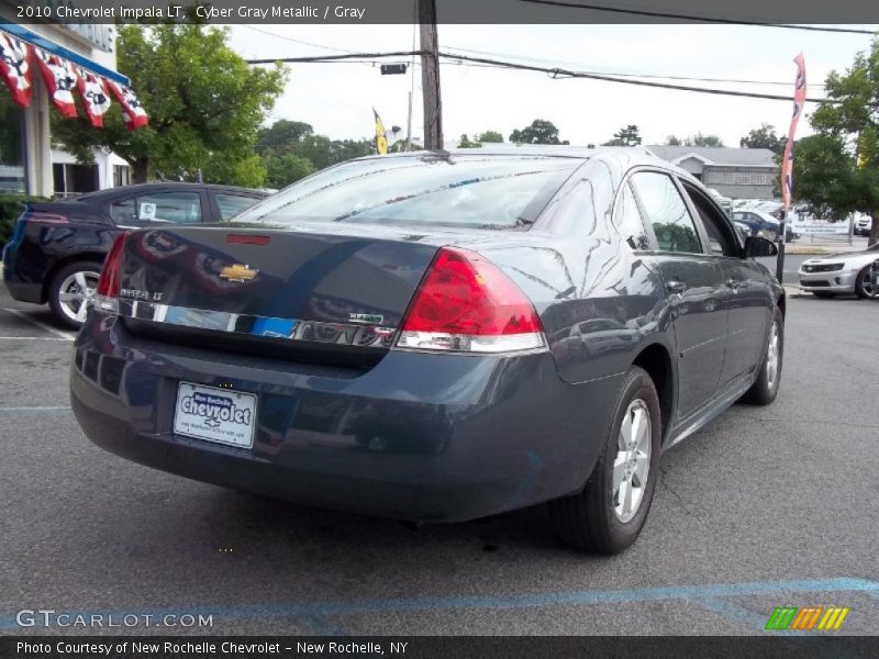 Cyber Gray Metallic / Gray 2010 Chevrolet Impala LT