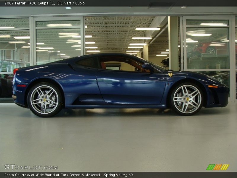 Blu Nart / Cuoio 2007 Ferrari F430 Coupe F1