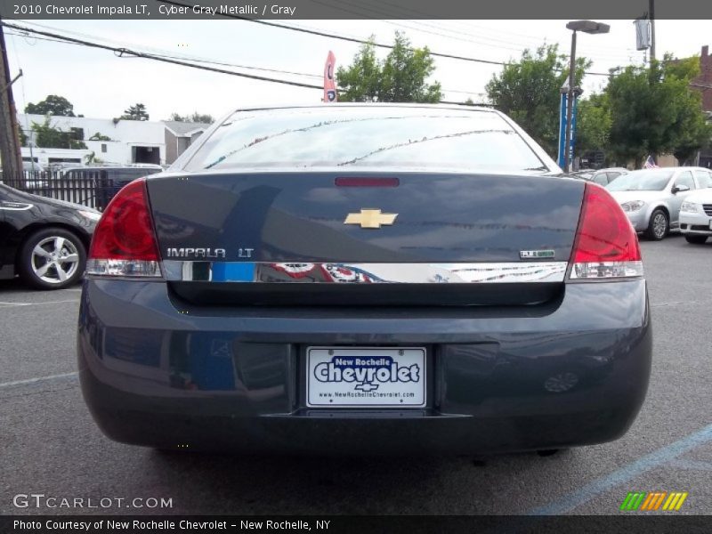Cyber Gray Metallic / Gray 2010 Chevrolet Impala LT