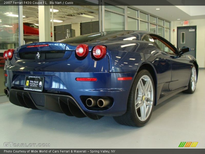 Blu Nart / Cuoio 2007 Ferrari F430 Coupe F1