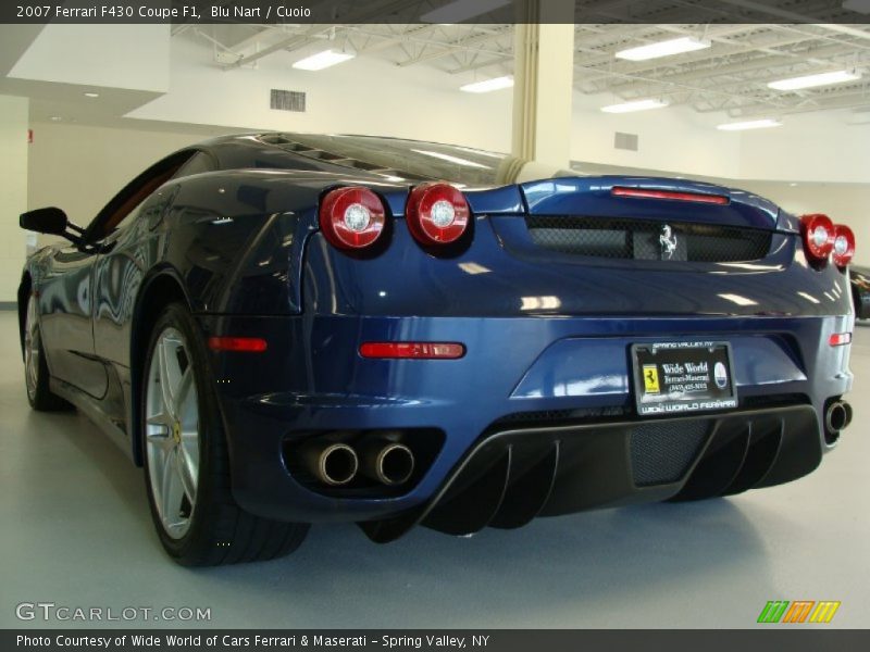 Blu Nart / Cuoio 2007 Ferrari F430 Coupe F1