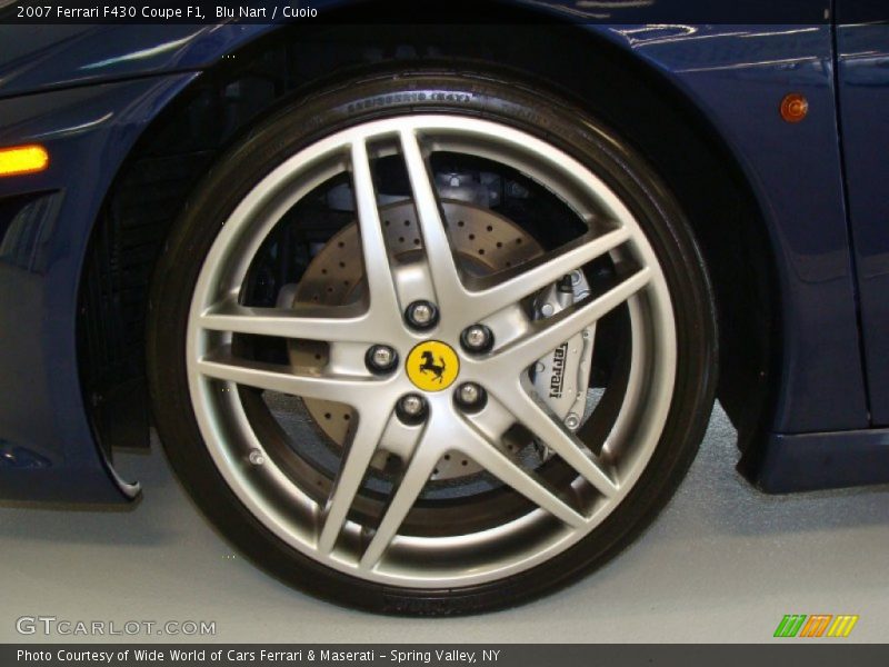 Blu Nart / Cuoio 2007 Ferrari F430 Coupe F1