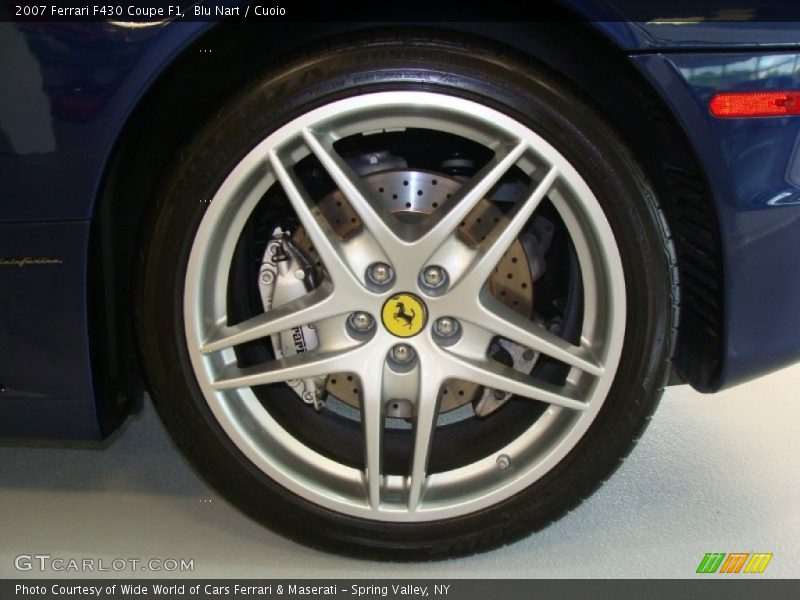 Blu Nart / Cuoio 2007 Ferrari F430 Coupe F1