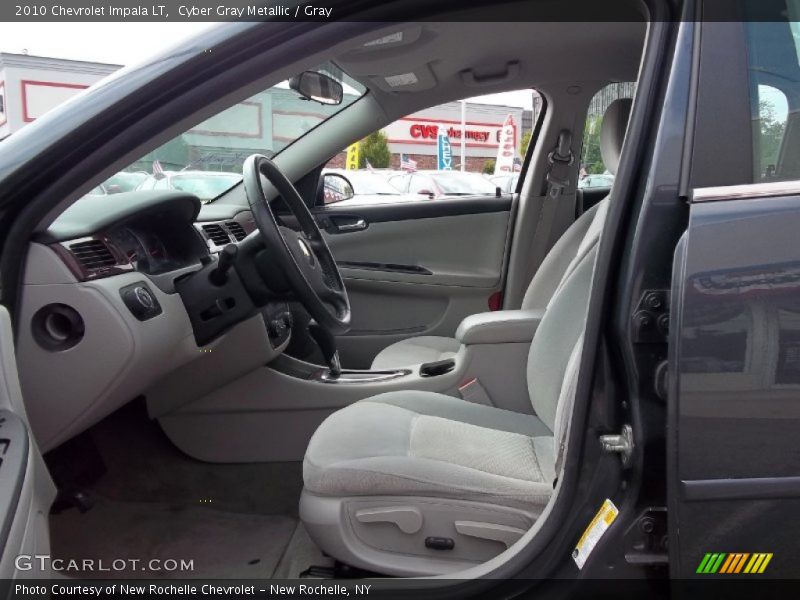 Cyber Gray Metallic / Gray 2010 Chevrolet Impala LT