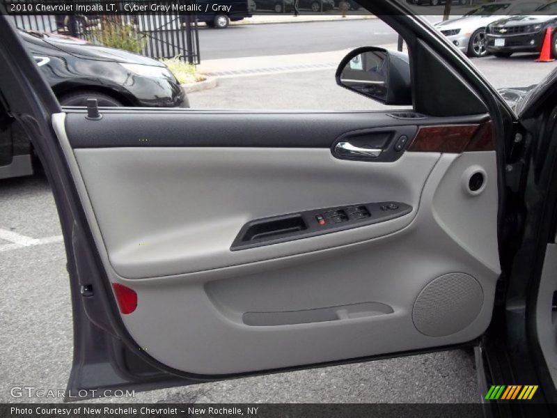 Cyber Gray Metallic / Gray 2010 Chevrolet Impala LT