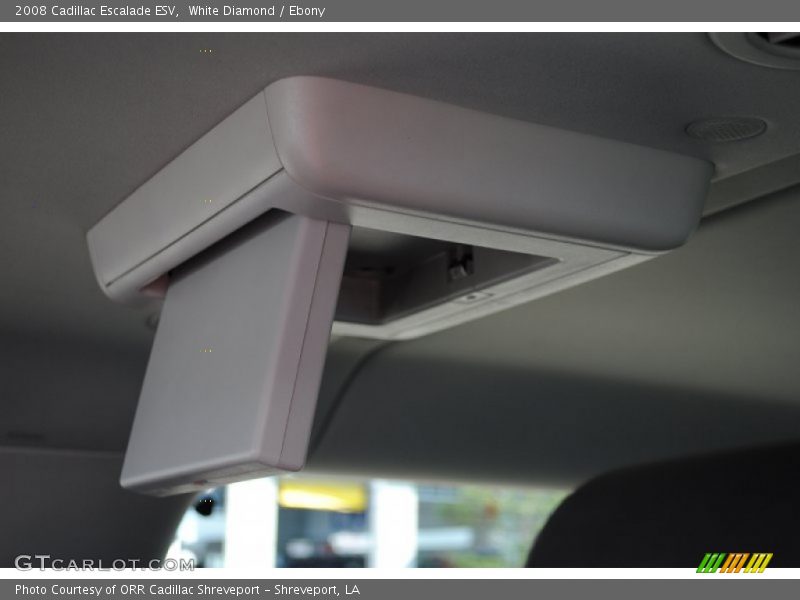 White Diamond / Ebony 2008 Cadillac Escalade ESV