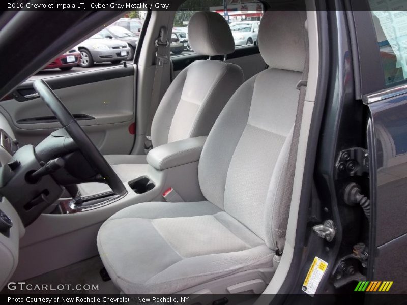 Cyber Gray Metallic / Gray 2010 Chevrolet Impala LT