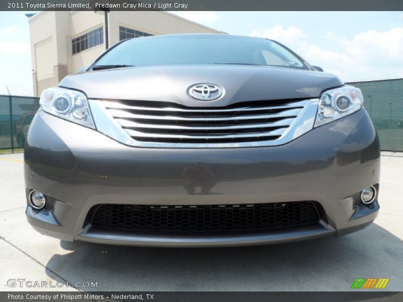Predawn Gray Mica / Light Gray 2011 Toyota Sienna Limited