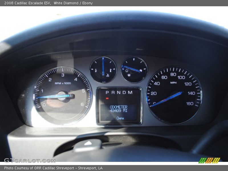  2008 Escalade ESV ESV Gauges