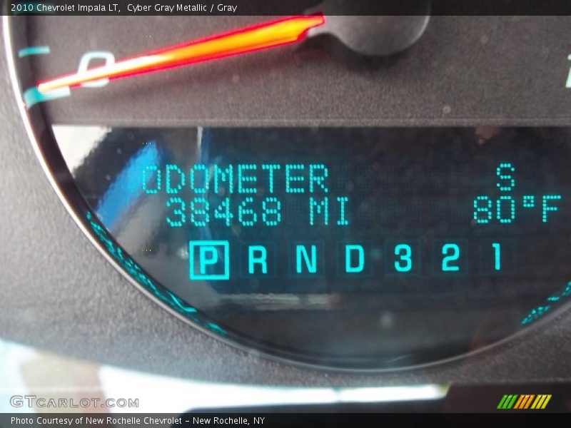 Cyber Gray Metallic / Gray 2010 Chevrolet Impala LT