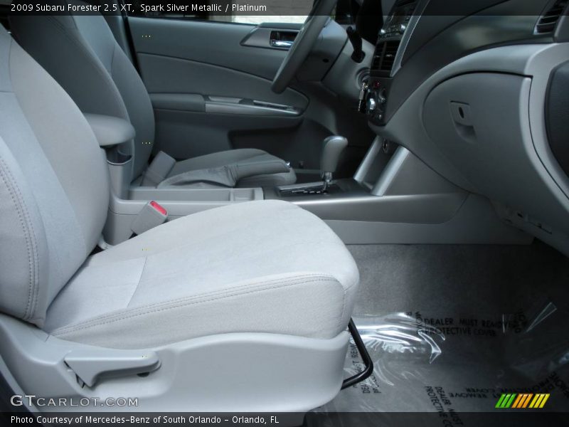 Spark Silver Metallic / Platinum 2009 Subaru Forester 2.5 XT