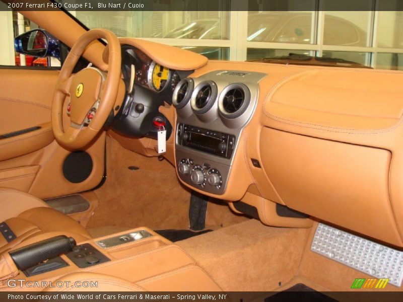 Blu Nart / Cuoio 2007 Ferrari F430 Coupe F1