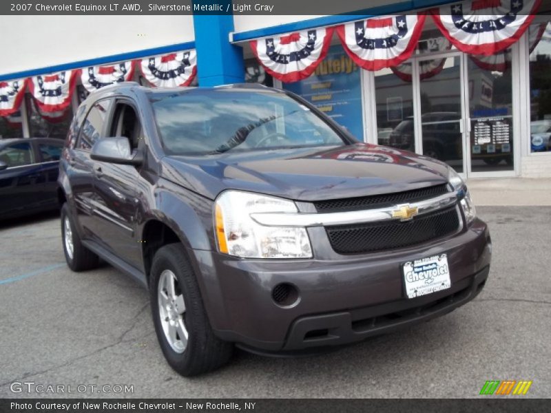 Silverstone Metallic / Light Gray 2007 Chevrolet Equinox LT AWD