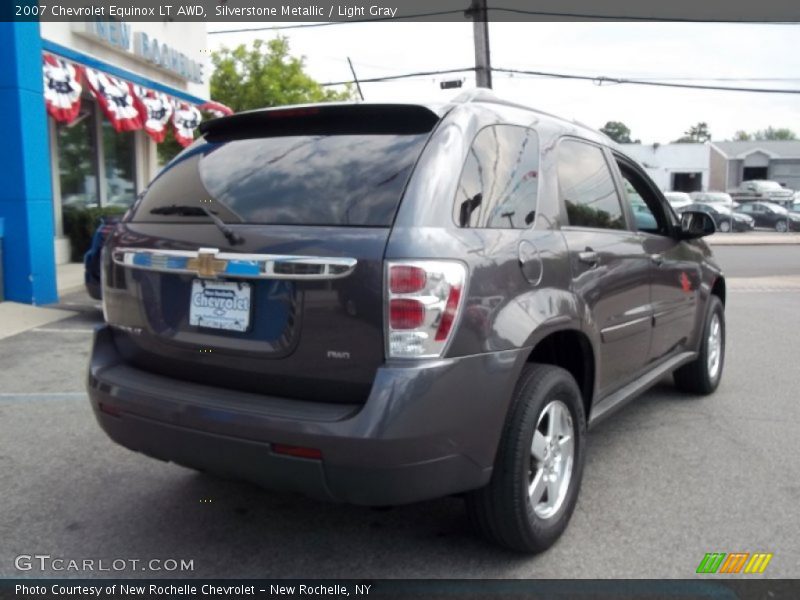 Silverstone Metallic / Light Gray 2007 Chevrolet Equinox LT AWD