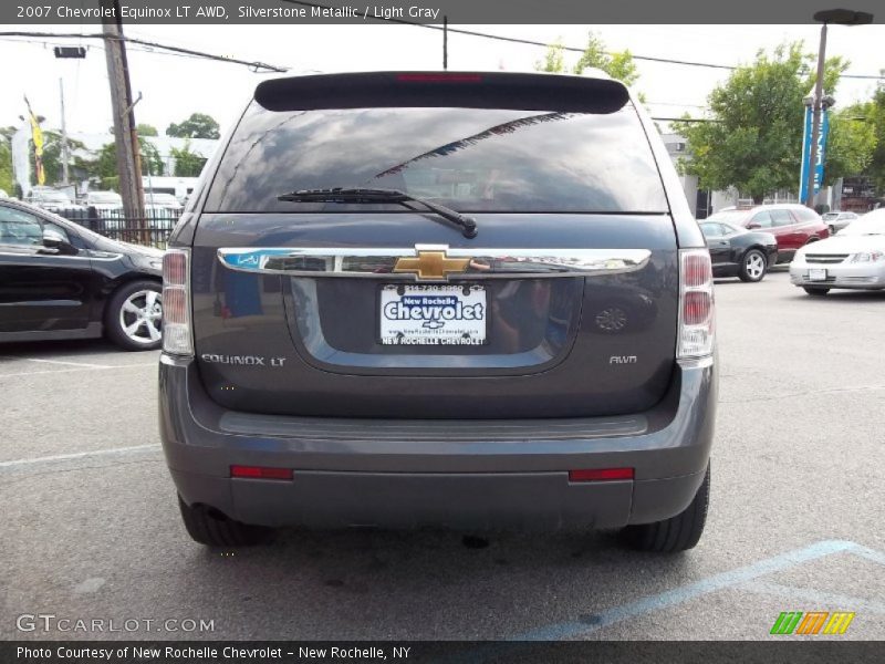 Silverstone Metallic / Light Gray 2007 Chevrolet Equinox LT AWD