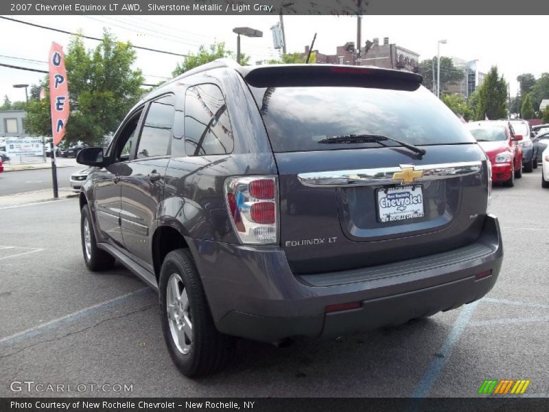 Silverstone Metallic / Light Gray 2007 Chevrolet Equinox LT AWD