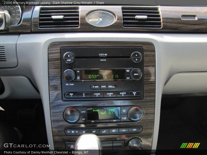 Dark Shadow Grey Metallic / Shale 2006 Mercury Montego Luxury