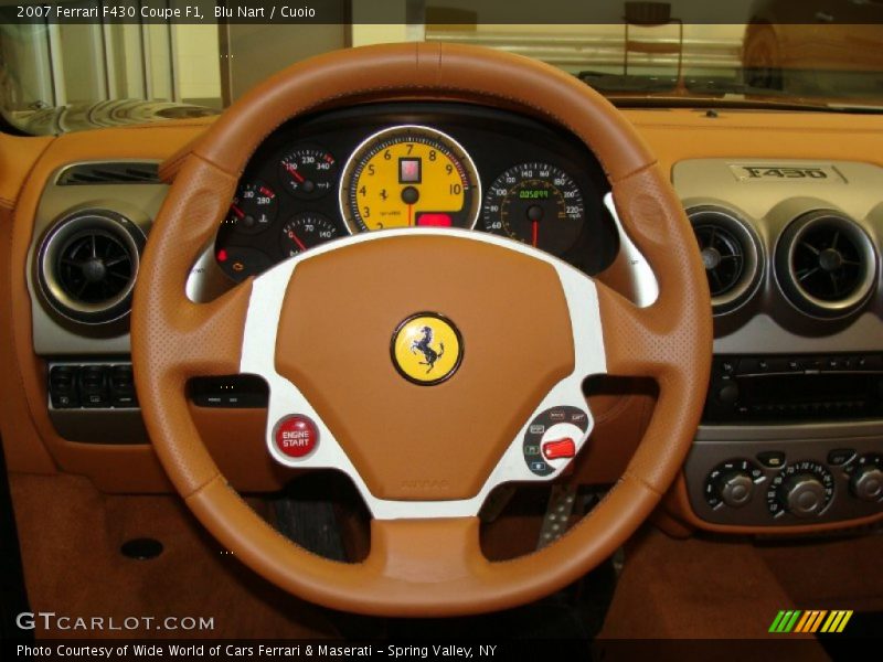 Blu Nart / Cuoio 2007 Ferrari F430 Coupe F1