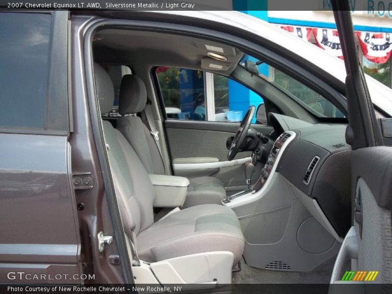 Silverstone Metallic / Light Gray 2007 Chevrolet Equinox LT AWD