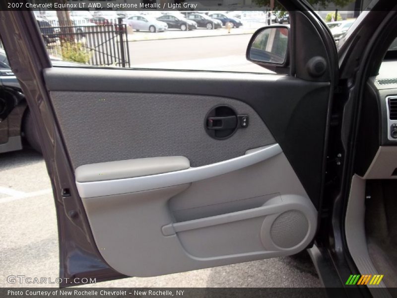 Silverstone Metallic / Light Gray 2007 Chevrolet Equinox LT AWD
