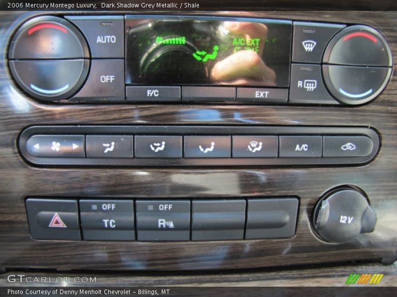 Controls of 2006 Montego Luxury