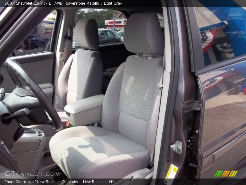 Silverstone Metallic / Light Gray 2007 Chevrolet Equinox LT AWD