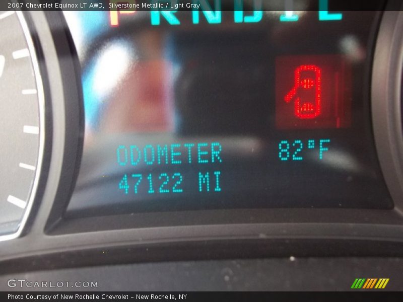 Silverstone Metallic / Light Gray 2007 Chevrolet Equinox LT AWD